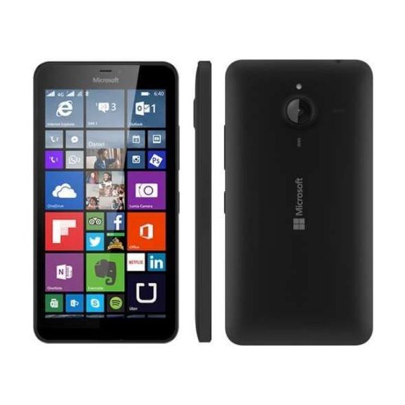 Microsoft LUMIA 640 XL DS okostelefon (fekete)