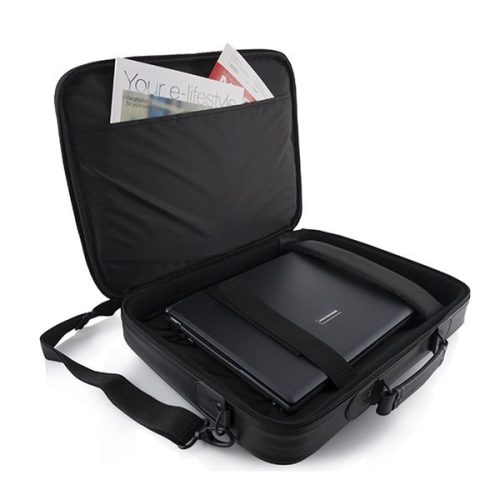 ModeCom Cordoba notebook táska 17" - fekete, piros