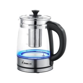   Momert 1855 üveg teakészítő vízforraló, állítható hőmérséklettel