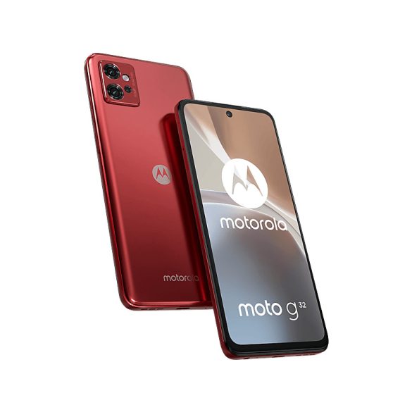 Motorola MOTO G32 DS (6/128GB), SATIN MAROON mobiltelefon