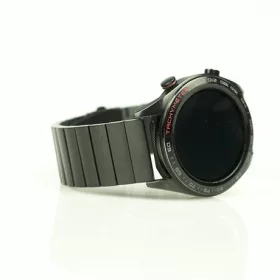   Mybandz 20SKU1923 nagy láncszemes fém óraszíj / fekete / 20mm