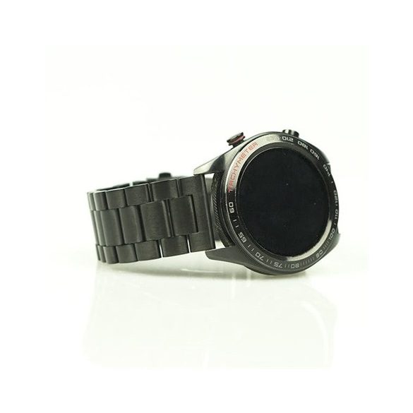 Mybandz 20SKU460 klasszikus fém óraszíj / fekete / 20mm