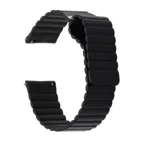  Mybandz 20SKU5001 mágneses loop bőróraszíj /fekete/ / 20mm