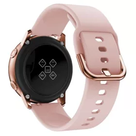   Mybandz 20SKU6141 szilikon óraszíj fém csattal /pink/ 20 mm
