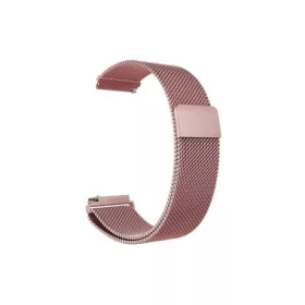   Mybandz 20SKU621 milánói mágneses fém óraszíj / "pink/rose" / 20mm