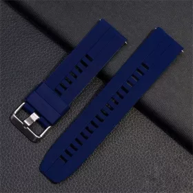   Mybandz 22SKU5123 sportos szilikon óraszíj /sötét kék/ 22 mm