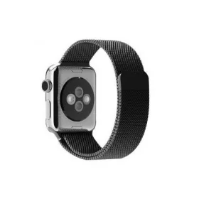   Mybandz APW421429 apple watch utángyártott milánói fém óraszíj /fekete/ 42/44 mm