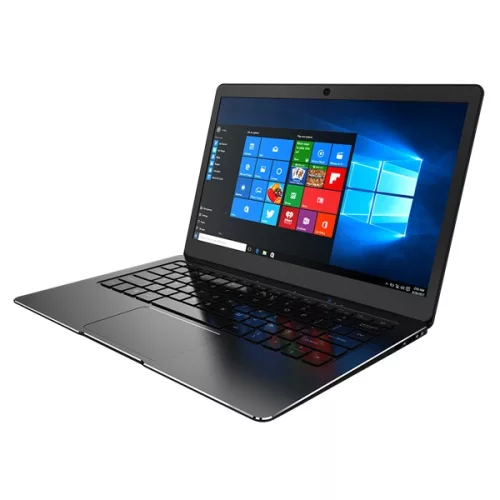 NJOY Aerial Black FullHD Win10 notebook - fekete