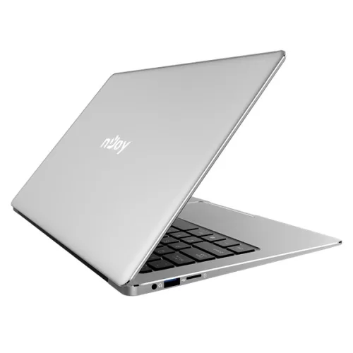 NJOY Aerial Silver FullHD Win10 notebook - ezüst