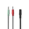 Nedis CAGB22160BK02 audio kábel