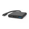 Nedis CCGB64770BK01 usb hub