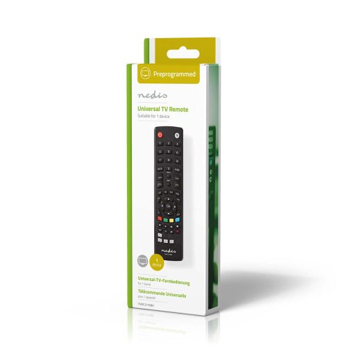 Nedis TVRC2110BK univerzális távirányító