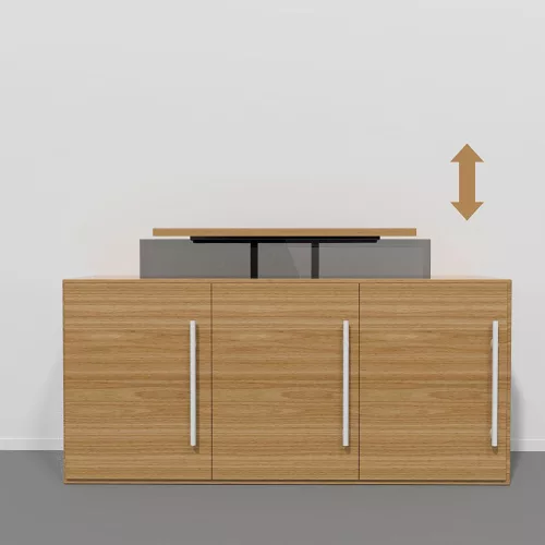 Nedis TVSM5830BK fali konzol