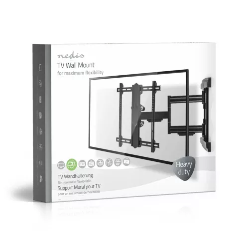 Nedis TVWM6550BK falitartó