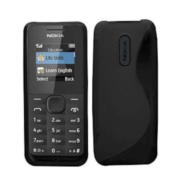Nokia 105 mobiltelefon (fekete)