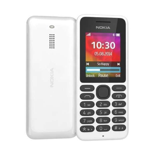 Nokia 130 Dual SIM mobiltelefon (fehér)