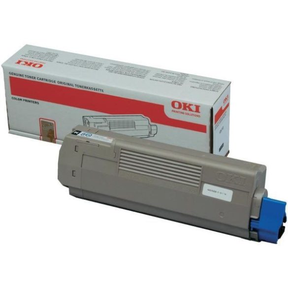 Oki (C610) 8k fekete eredeti toner (44315308)