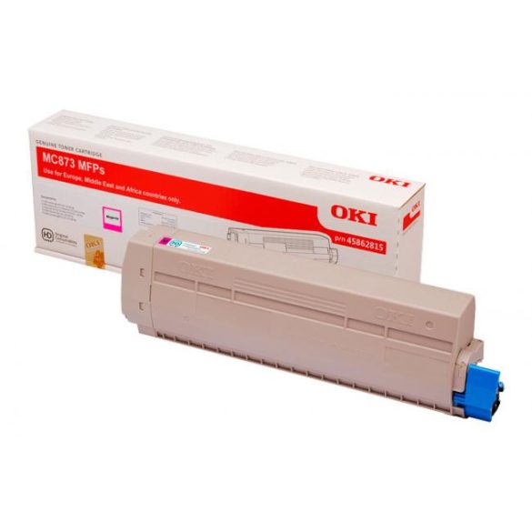 Oki (MC-873) magenta eredeti toner (45862815)