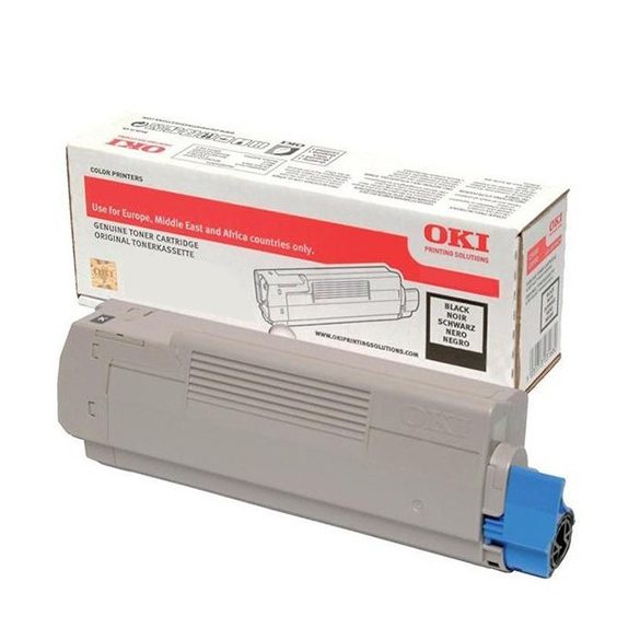 Oki C823/C833/C843 fekete eredeti toner (46471104)