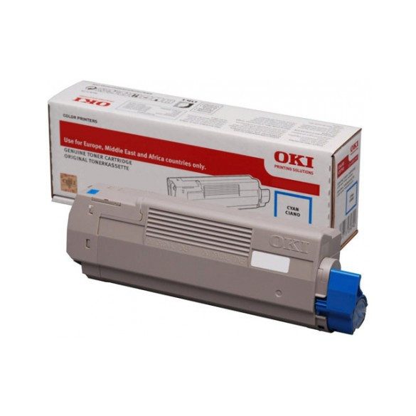 Oki C532/C542 kék eredeti toner (46490403)