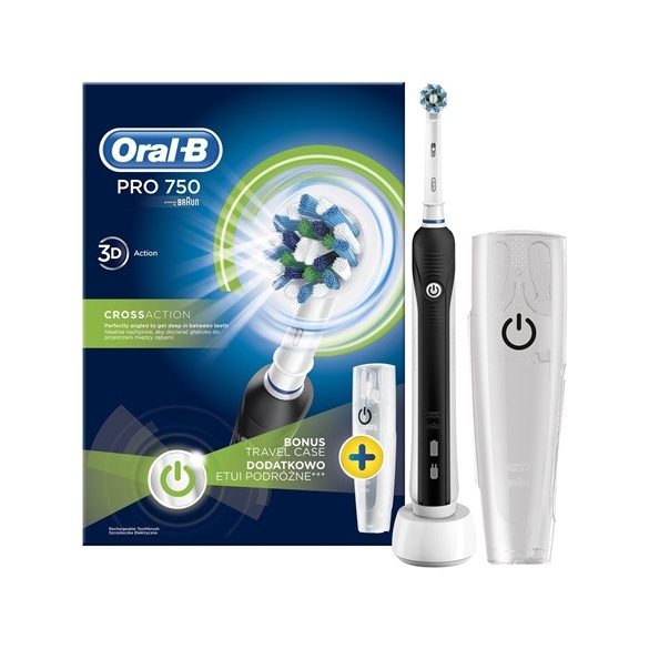 Braun Oral-B PRO 750 Cross Action elektromos fogkefe