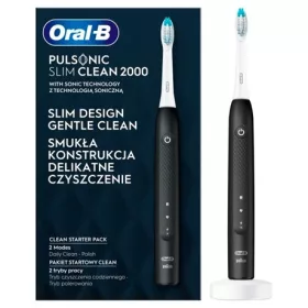 Oral-B PULSONIC SLIM CLEAN 2000 BLACK elektromos fogkefe