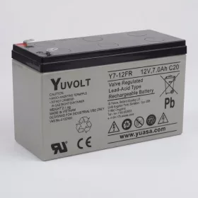   Yuasa YuVolt Y7-12FR 12V 7Ah zárt gondozásmentes akkumulátor