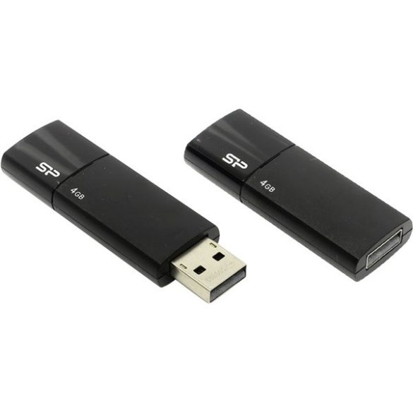Silicon Power Pendrive - 4GB USB2.0 Ultima U05 Fekete