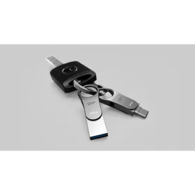   Silicon Power Pendrive - 16GB Type-A C80 Ezüst (USB3.1 Gen 1), Type-C (USB3.1 Gen 1)