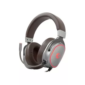   Rampage Fejhallgató - RGW8 COMFY (7.1, mikrofon, USB, nagy-párnás, 2m kábel, szürke, LED)