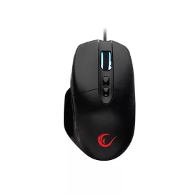   Rampage Egér Gamer - SMX-R90 SECTOR RGB (PMW3389,16000DPI, 8 gomb, makro, 1,8m kábel, fekete)