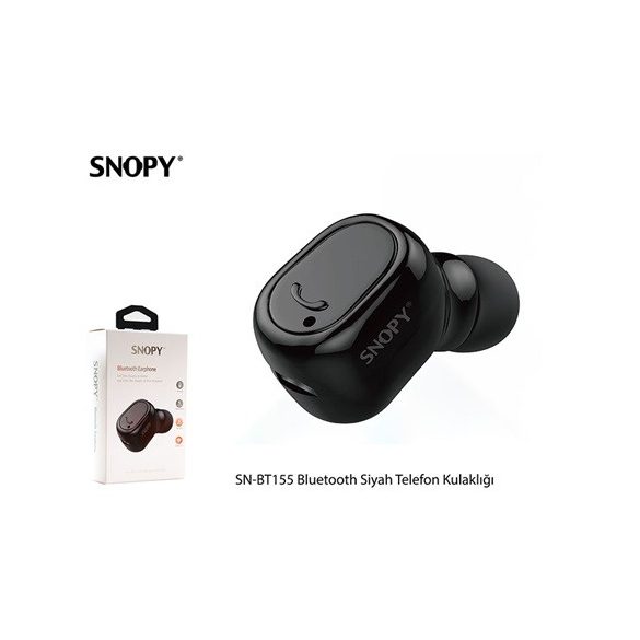 Rampage Fejhallgató Vezeték Nélküli - SN-BT155 (Bluetooth v4.0, mikrofon, fekete)