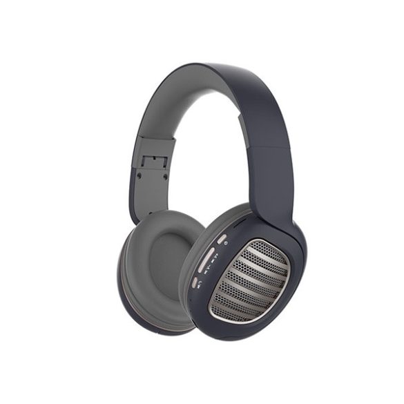Rampage Fejhallgató Vezeték Nélküli - SN-BT55 (Bluetooth v5.0, hang.szab., micro-SD foglalat, kék)