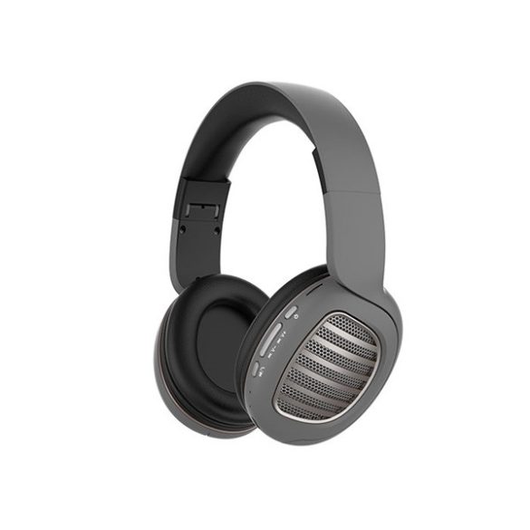 Rampage Fejhallgató Vezeték Nélküli - SN-BT55 (Bluetooth v5.0, hang.szab., micro-SD foglalat, szürke)