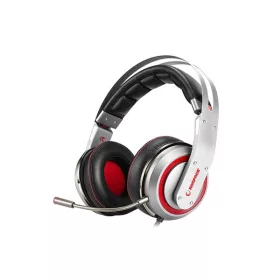   Rampage Fejhallgató - SN-RW5 Hydra (7.1, mikrofon, USB, Vibráció, hangerőszabályzó, nagy-párnás, 2.3m kábel, szürke)