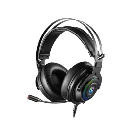   Sandberg Fejhallgató - Dizruptor Headset USB 7.1 (USB; mikrofon; RGB LED; hangerő szabályzó; 2,2m kábel; fekete)