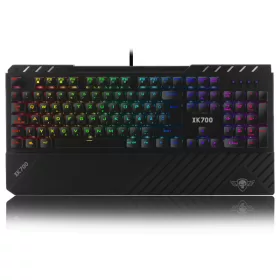   Spirit of Gamer Billentyűzet Mechanikus - XPERT K700 (105 gomb, SOG Red, RGB LED,USB, full anti-ghost, fekete, magyar)