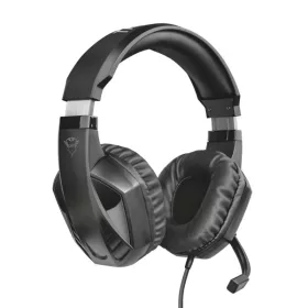   Trust Fejhallgató - GXT 412 Celaz (2m kábel; mikrofon; hangerőszabályzó; 3.5mm TRRS jack + Y kábel; fekete)