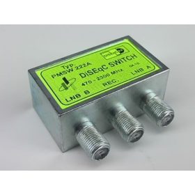 PMSW 222 DiSEqC 2/1 relés fejkapcsoló