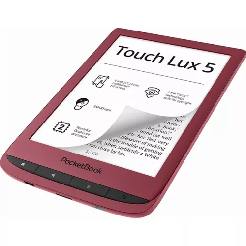 POCKETBOOK e-Reader - PB628 LUX5 piros