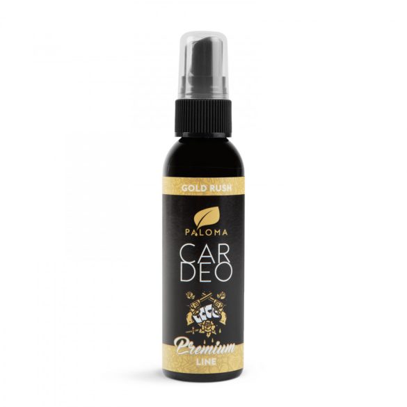 Paloma Illatosító - Paloma Car Deo - prémium line parfüm - Gold rush - 65 ml (P39990)