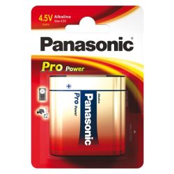  Panasonic 3LR12PPG-1BP Pro Power 4.5V lapos alkáli, tartós elem