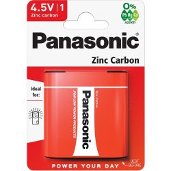 Panasonic Red Zinc 4.5V lapos cink-mangán tartóselem