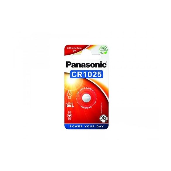 Panasonic CR-1025EL/1BP lítium gombelem