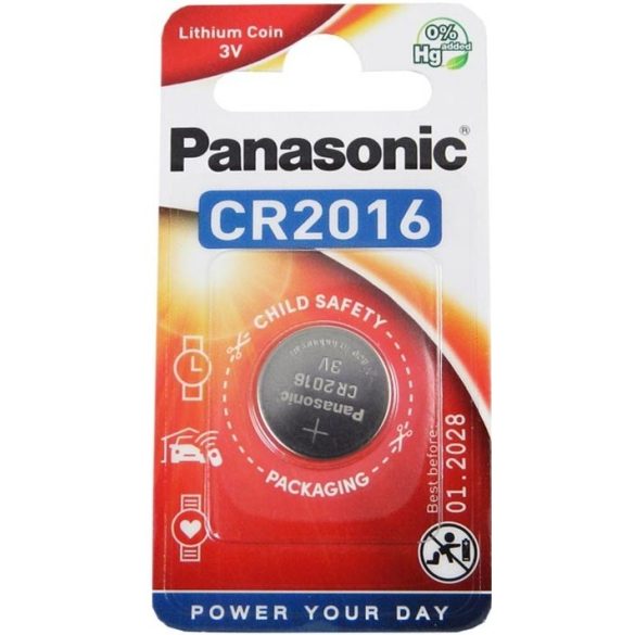 Panasonic CR2016/1B lítium gombelem