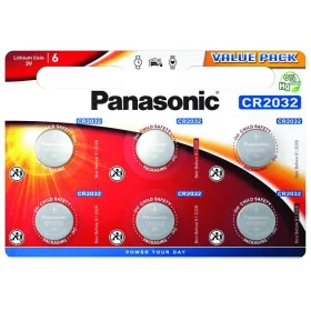 Panasonic CR2032L/6BP lítium gombelem (6 db / bliszter)