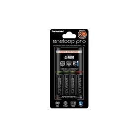   eneloop K-KJ55HCD40E gyors akkumulátor töltő 4 db 2500mAh AA akkumulátorral