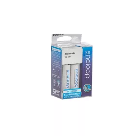   eneloop K-KJ80MCC20USB akkumulátor töltő időzítővel 2 db 1900mAh AA akkumulátorral