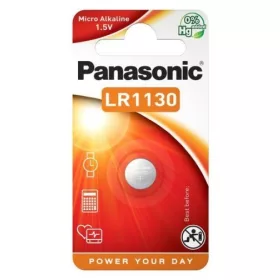 Panasonic LR-1130EL/1B alkáli gombelem