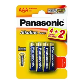   Panasonic Alkaline Power AAA mikro 1.5V alkáli/tartós elemcsomag LR03APB-6BP4-2